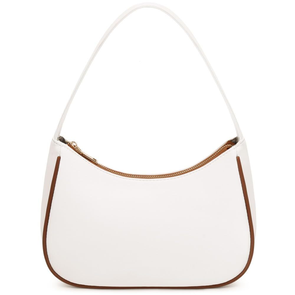 4546 Shoulder Bags , Cute Hobo Tote Handbag Mini Clutch Purse with Zipper